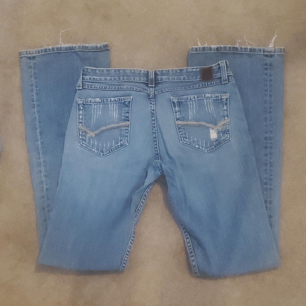 BKE Blue Straight Leg Jeans Classic Style